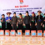 Đội hình tri thức trẻ tỉnh Sơn La hưởng ứng Ngày cao điểm tình nguyện chung tay xây dựng nông thôn mới năm 2022